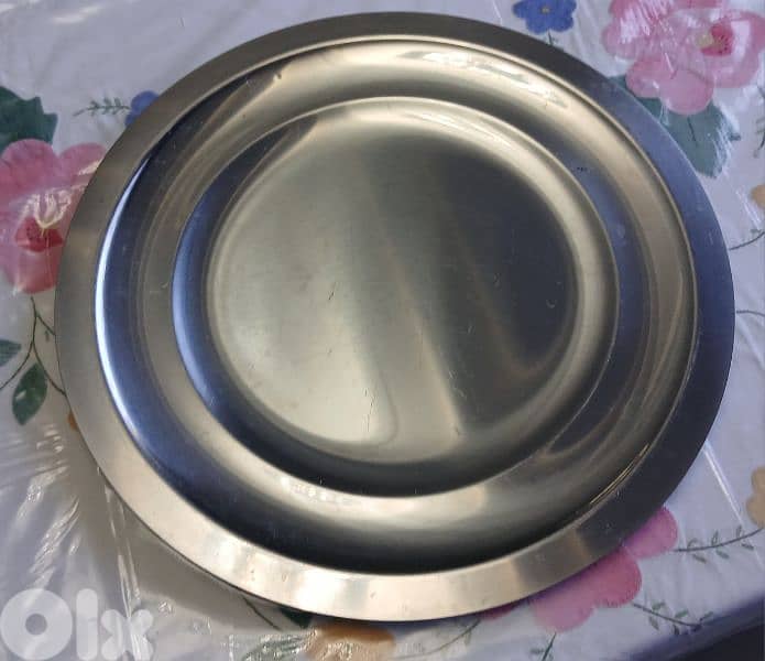 plate stainless 0