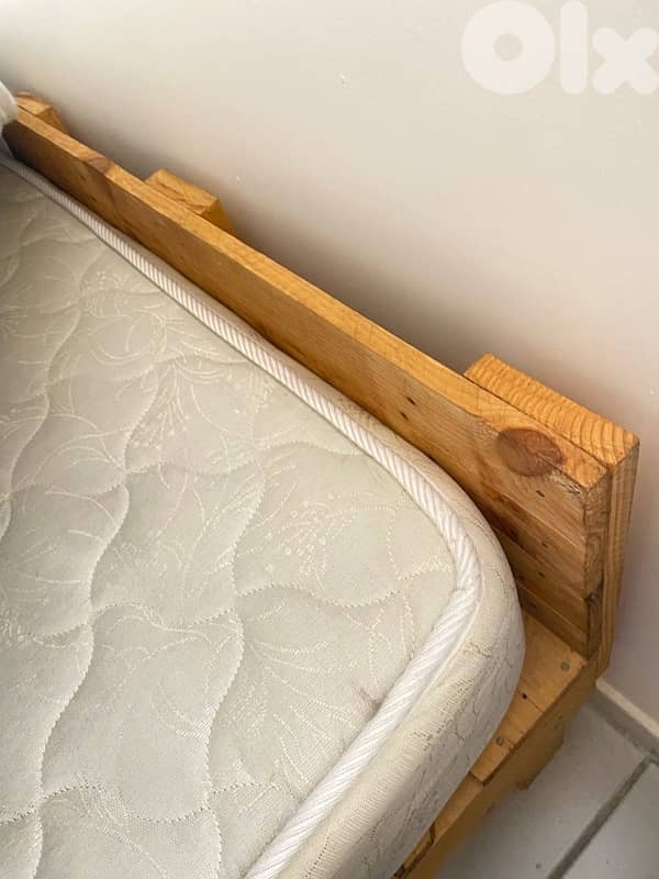 2 large palette boho beds 1