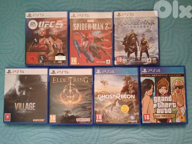 PS5 AND PS4 FOR SALE 0