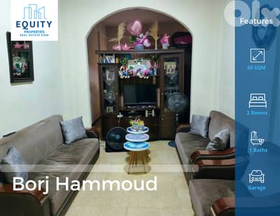 Furnished 60 SQM Apartment For Sale In Borj Hammoud Arax Str#JS2156195