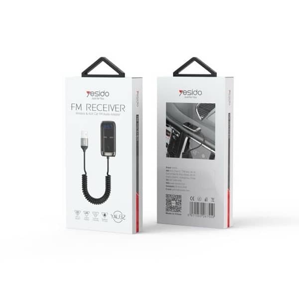 Yesido FM Receiver – YAU32  Luxury Sound. Seamless Connection 0