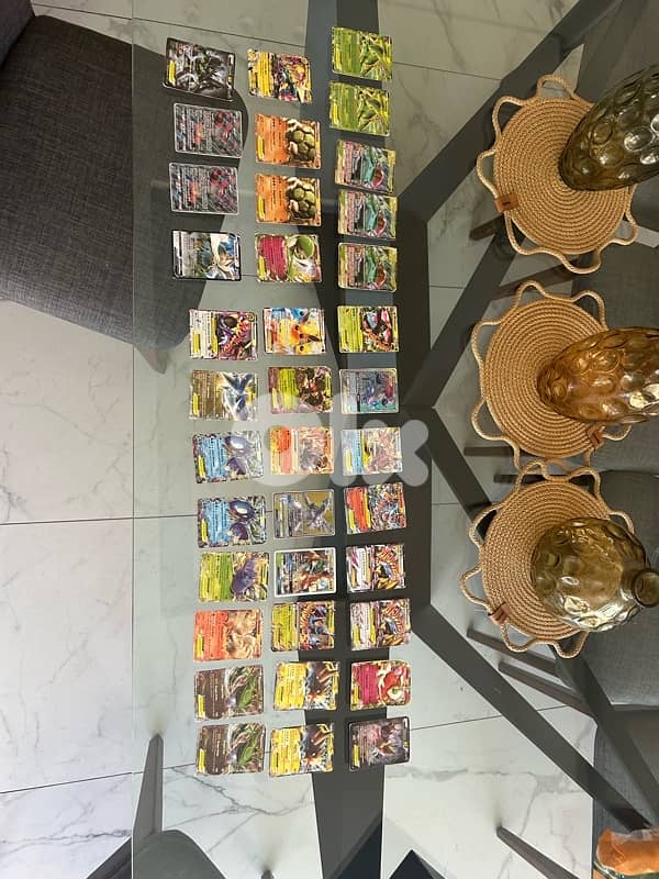 a bunch of pokemon cards (GX,EX,V) 0