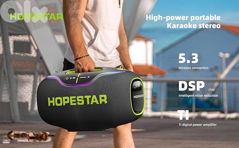 350W portable Bluetooth speaker 2