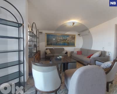 Fully furnished, prime location, terrace, elissar/ إليسار REF#NB127195