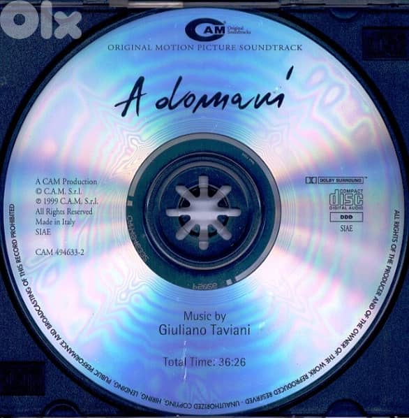 A Domani ( RARE CD ) 2