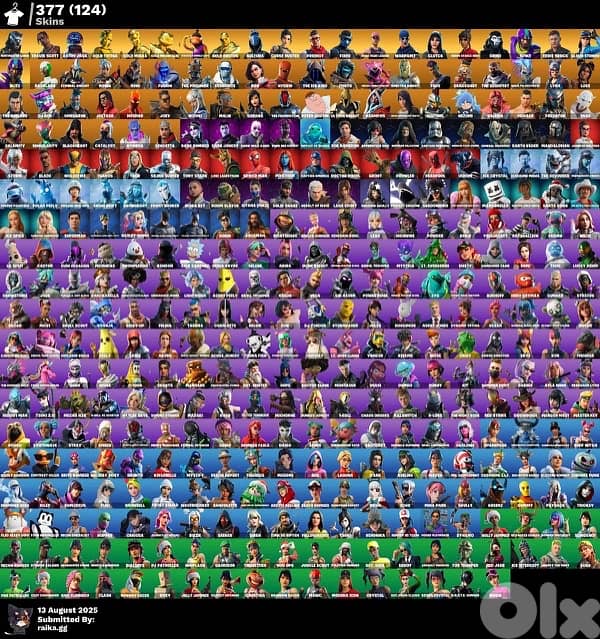 fortnite account stacked cheap 0