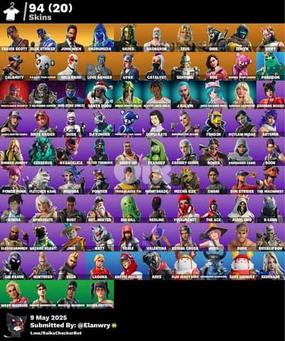 fortnite travis scout account