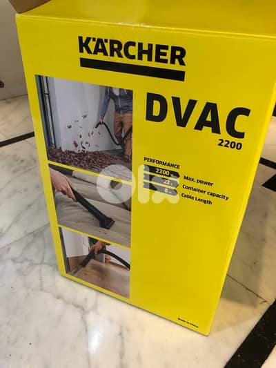 Karcher Vacuum cleaner 2200w