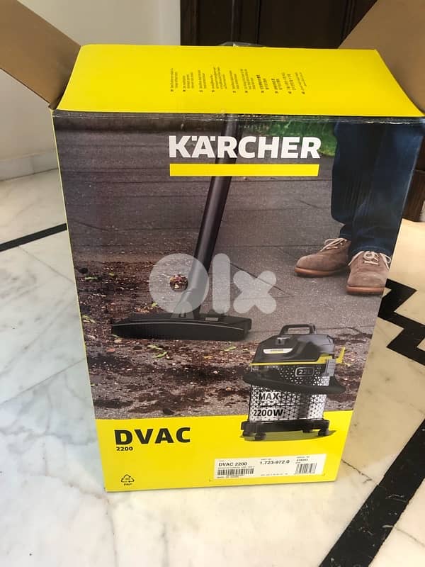Karcher Vacuum cleaner 2200w 1