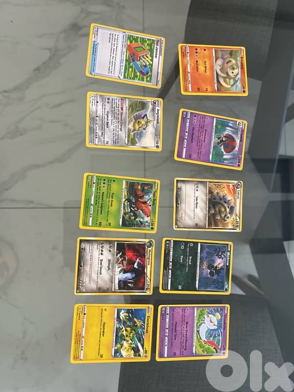 1$ for 10 pokemon cards 0