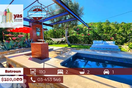 Batroun 110m2 | 400m2 Garden | Standalone House | Open View | HJ/TYT