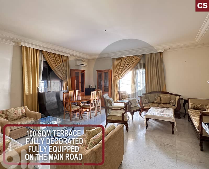 Hot Deal In Antelias !!! Spacious 225 SQM Apartment REF#RK127234 0