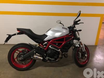 Ducati Monster 797 with Termignoni Exhaust