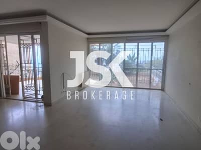 L19408 - Spacious Apartment with Terrace & Garden For Sale in Bsalim