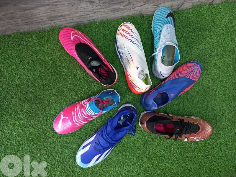football shoes original nike w adidas w puma احذية كرة قدم فوتبول 5