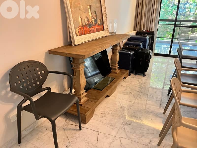 Massive Dining Table with 2 buffet 2