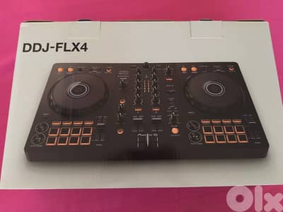 Pioneer DDJ-FLX4 DJ Controller + Reloop Speakers & Headphones