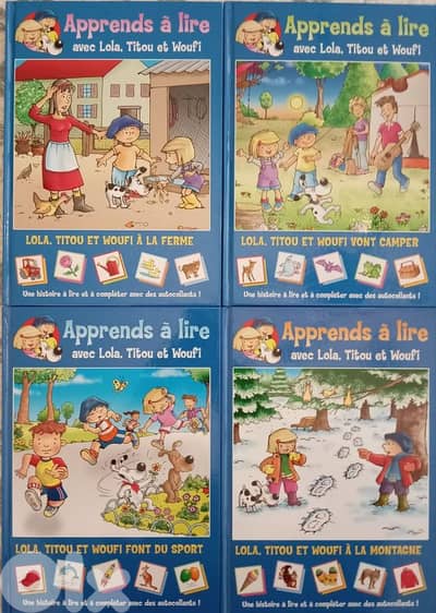 Apprendre a lire avec Lola ,Titou et Woufi