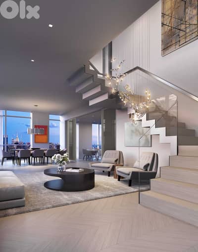 SPACIOUS DUPLEX IN CLEMENCEAU / SEA VIEW (430SQ) 4 BEDS , (HA-288)