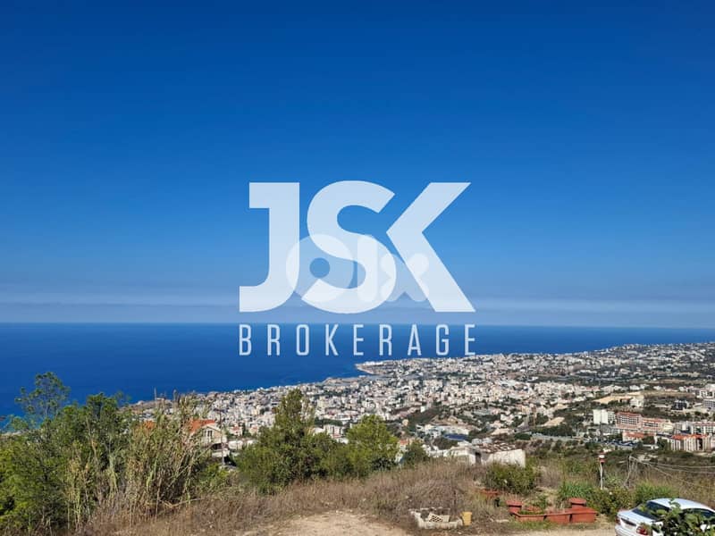 L19439 - Land With A Beautiful Seaview For Sale In Blat-Jbeil 0