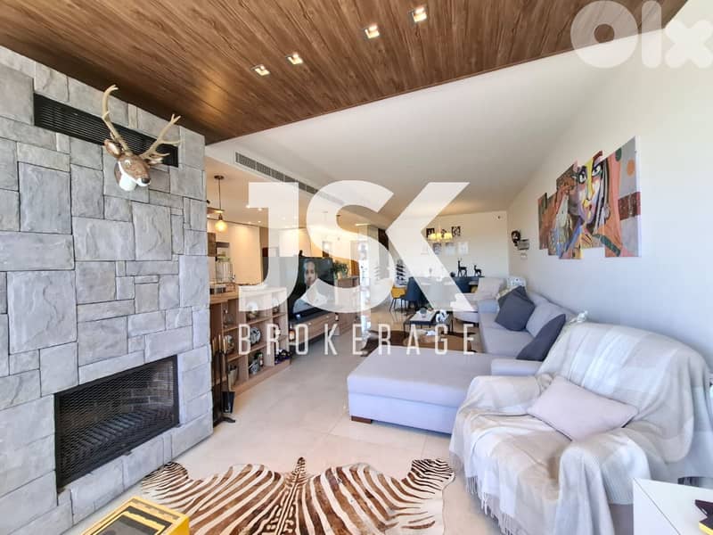 L19444 -Luxurious Modern Fully Furnished Apartment For Sale in Rayfoun 0