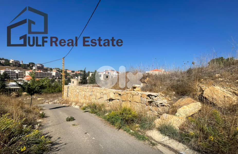 Land for Sale in Sawfar  أرض للبيع في صوفر 0
