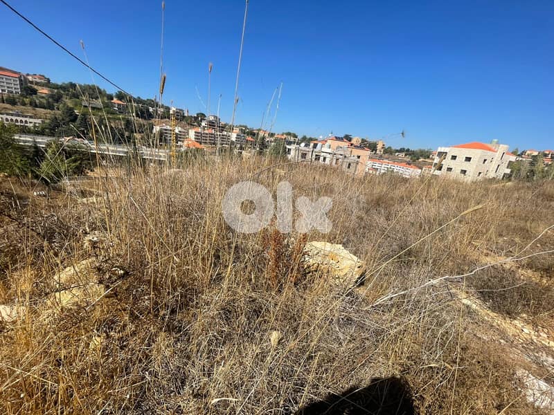 Land for Sale in Sawfar  أرض للبيع في صوفر 3