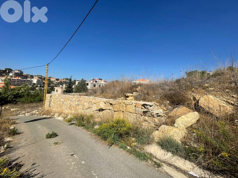 Land for Sale in Sawfar  أرض للبيع في صوفر 5