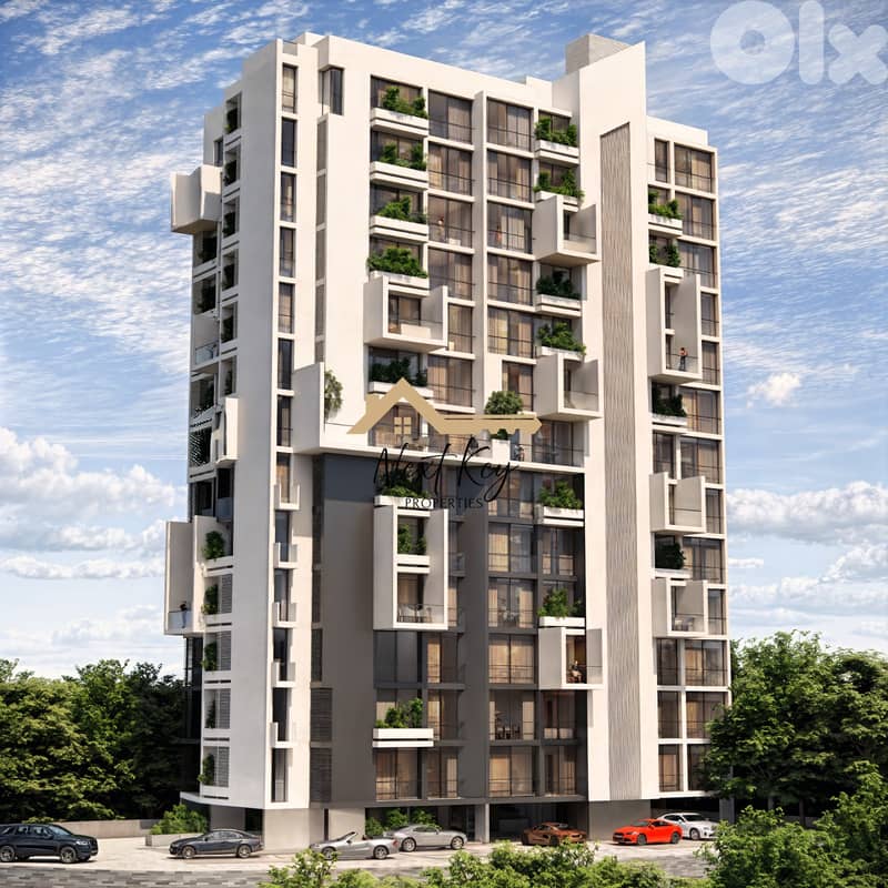 Apartment under construction+facilities for sale in Antelias NKP#135 0