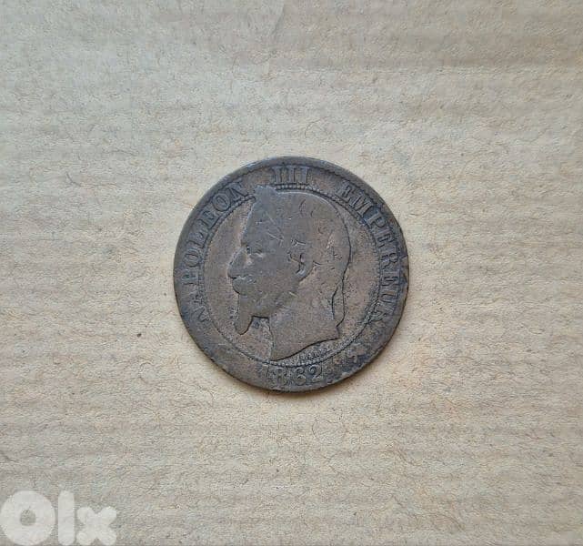 5 centimes 1862 - Empire Français 1