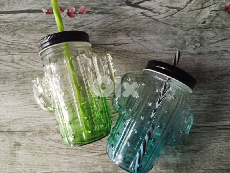 beautiful cocktail glass jugs with straw 2