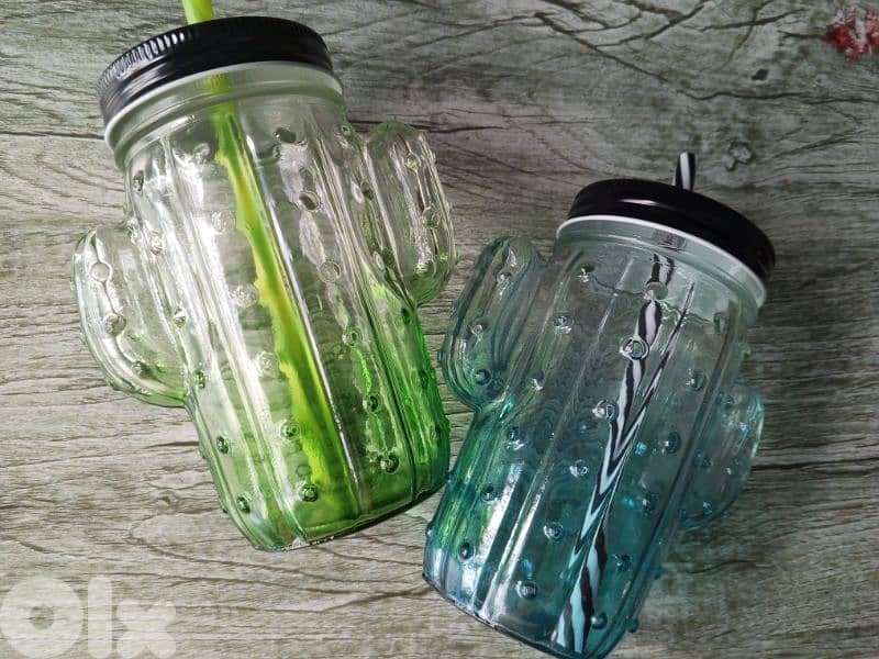 beautiful cocktail glass jugs with straw 5