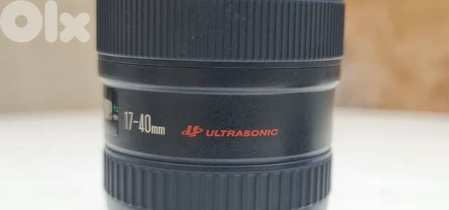 Canon EF 17-40 mm F/4al usm lens