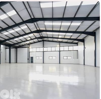 Large open space prime location high ceiling with outdoor  saifi