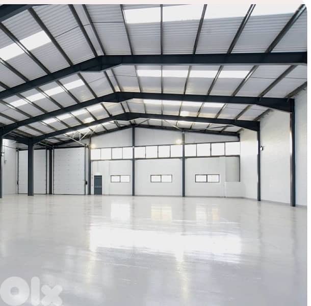 Large open space prime location high ceiling with outdoor  saifi 0