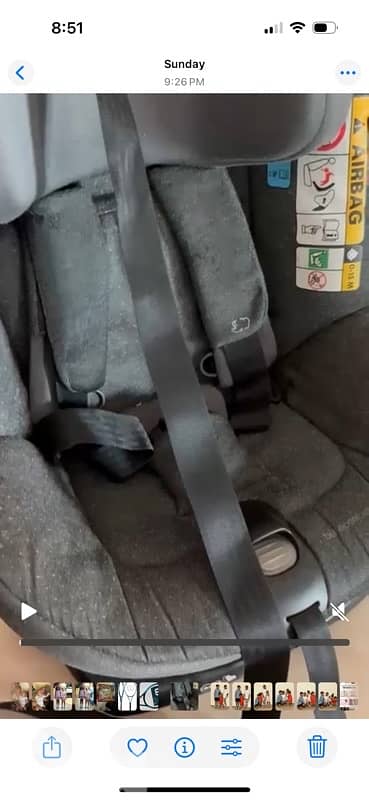 iso fix car seat 1