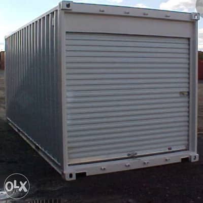20 foot container with rolling door