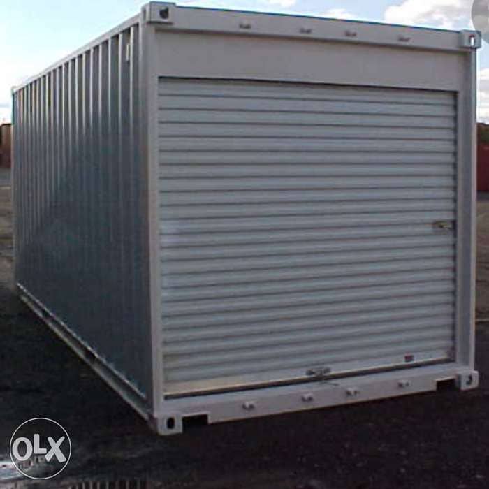 20 foot container with rolling door 0