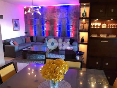 3 bedroom furnished apartment+sea view 4rent in Anteliasشقة في انطلياس