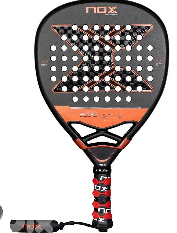 Nox AT10 Genius Attack 12K 2025 Padel racket 0