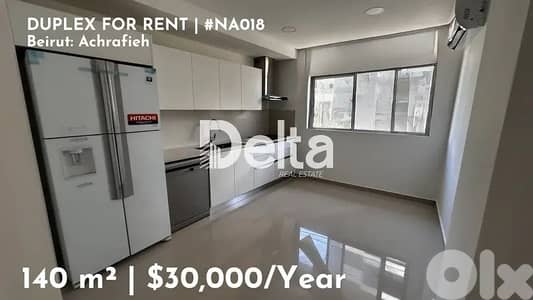 Modern Duplex For Rent In Achrafieh
