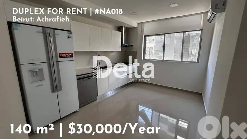 Modern Duplex For Rent In Achrafieh 0