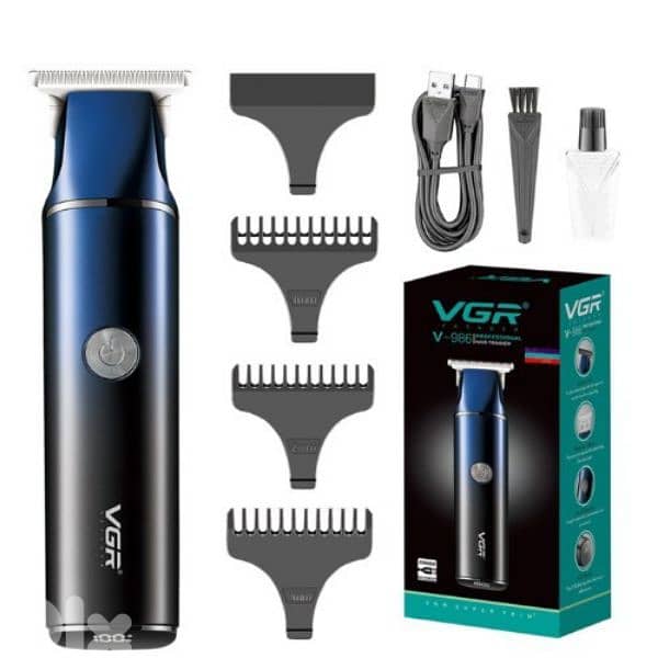 VGR, V-986 Pro Self Haircut Hair Clipper Beard Trimmer 0