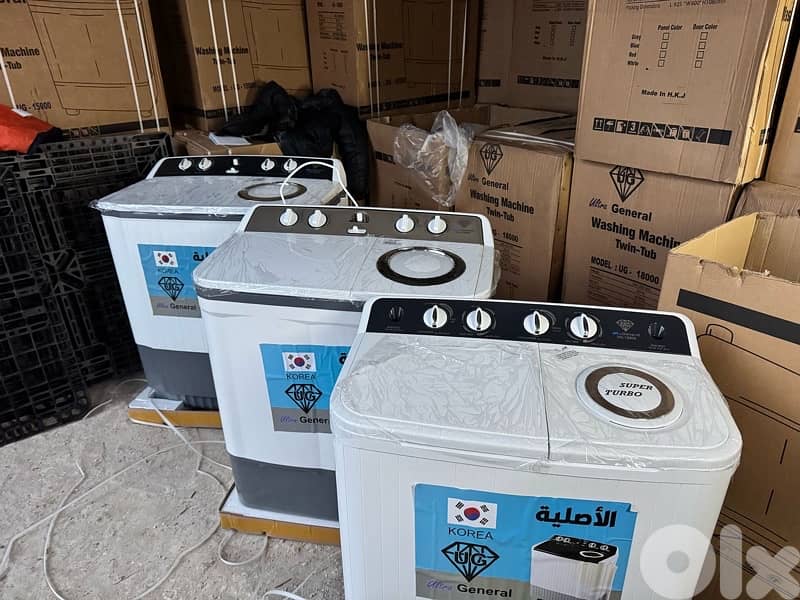 Washer General Twin Tub 18kg King Size 1