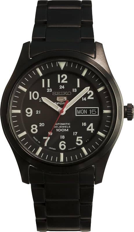Seiko 5  full black ( SALE OR TRADE ) 0
