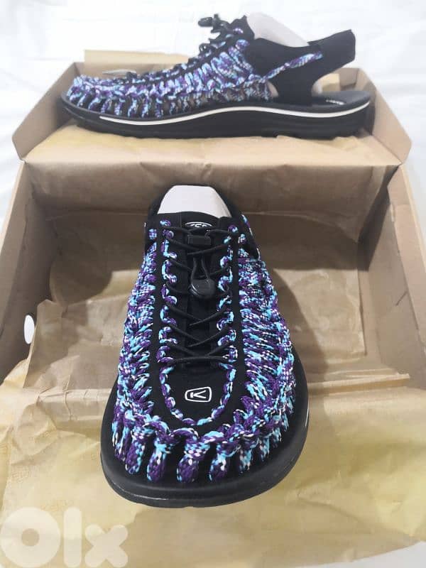 NEW: Sandals - EU 47.5 | Keen Uneek Black / Tillandsia Purple 2