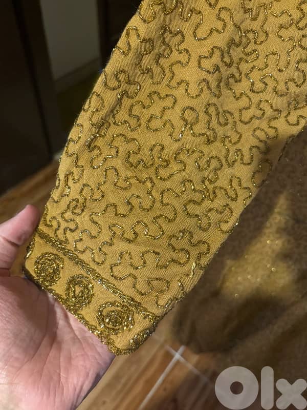 VINTAGE Dress فستان مطرّز بالخرز 1950 2