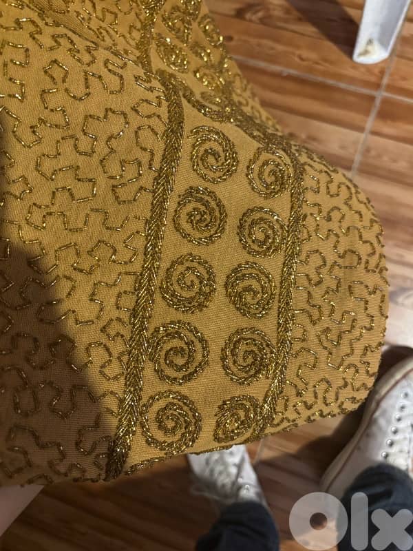 VINTAGE Dress فستان مطرّز بالخرز 1950 3