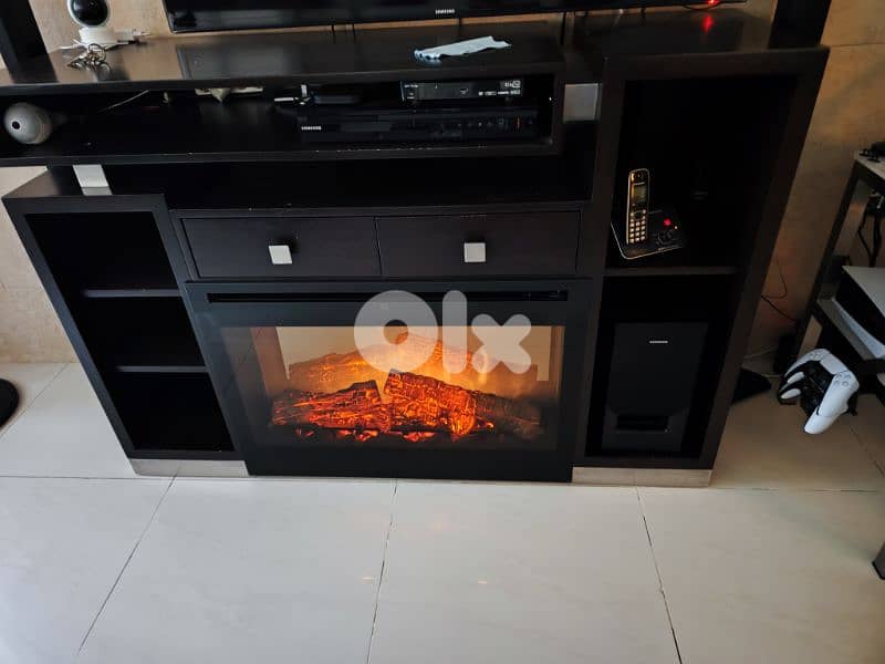 electric chimney , electric fireplace 3