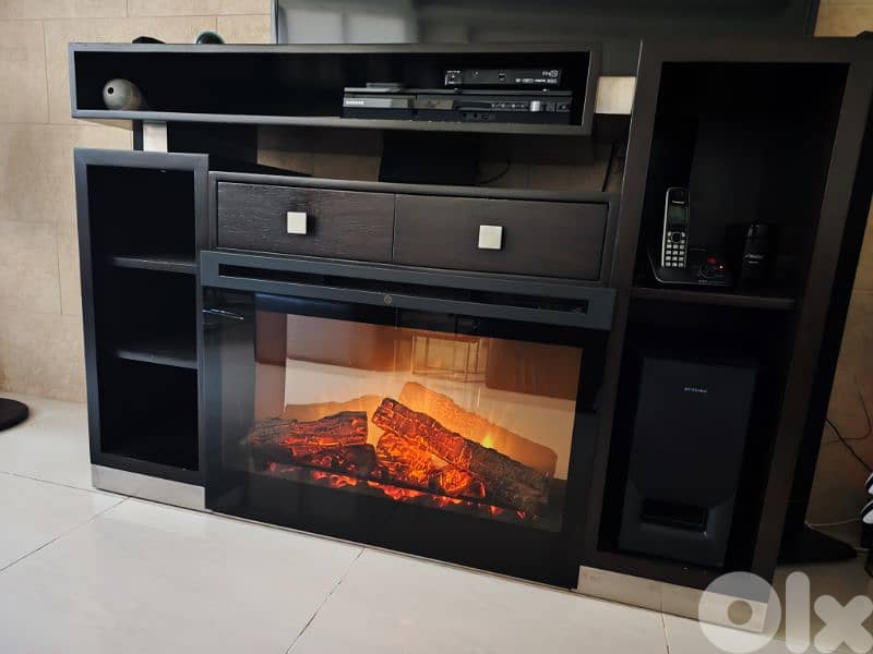 electric chimney , electric fireplace 5